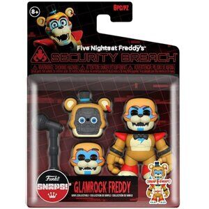 Funko Snaps! Five Nights at Freddy's Glamrock Freddy Snap & Swap Action Figure